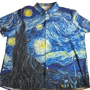 Van Gogh special 3x button down!